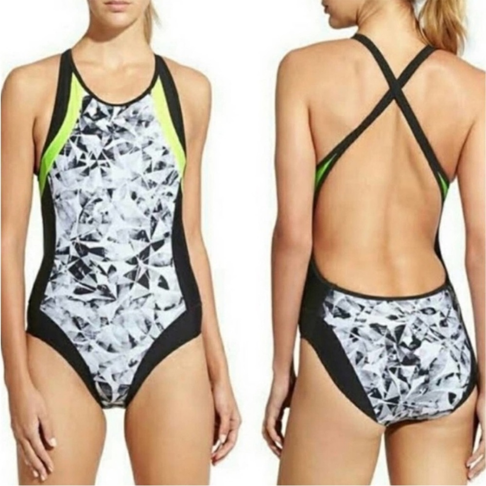 ATHLETA Maldives Streamline One Piece Swimsuit Size Small Tall